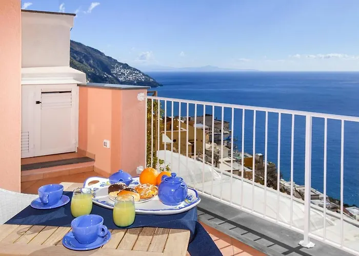 Bluevista Dreamscape -terrace Jacuzzi/hot Tub بيت للعطل بوسيتانو