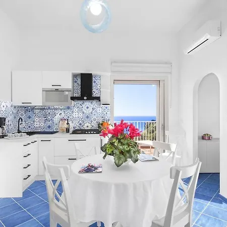 Bluevista Dreamscape -terrace Jacuzzi/hot Tub 別荘 ポジターノ