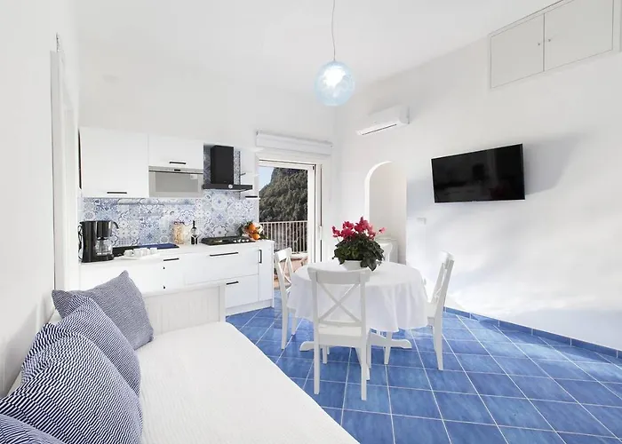 Bluevista Dreamscape -terrace Jacuzzi/hot Tub Tatil Evi Positano